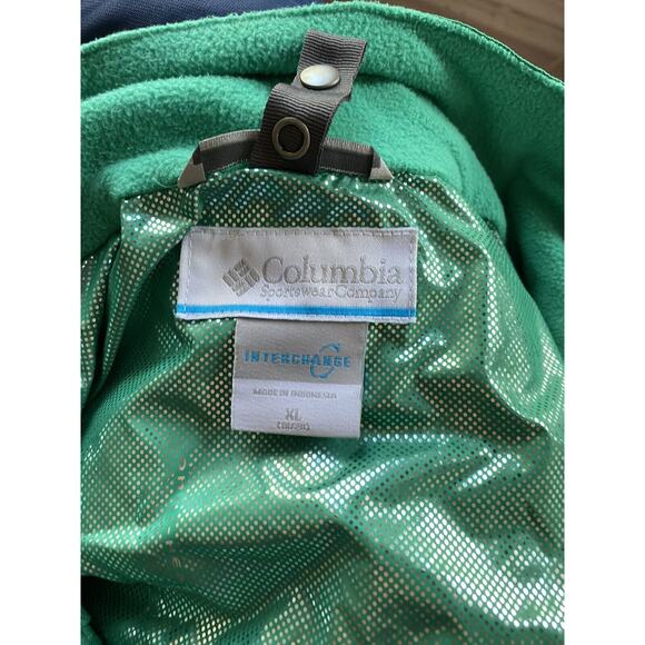 Columbia Omni Tech Unisex Youth SZ XL‎ 18-20 Jacket Rain Windbreaker Sporty Read - Picture 3 of 11